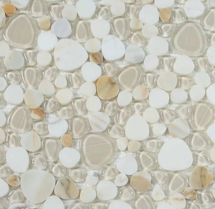 Elysium Residential Mosaic Tile (*ARM 21) / Collection: Peach / Color: Calacatta Gold - SKU: M3926 / Size: "12 x 12" - (Only size available!) / Click on picture above to see enhanced view!