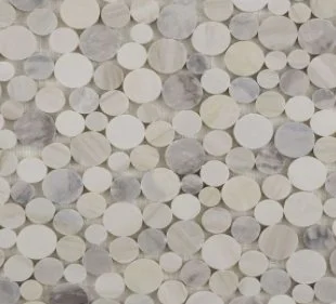 Viking Dist. Anthology Residential Mosaic Wall Tiles / Collection: The Finish Line / Color: Natural Oblique - SKU: ANTHFLNO / Size: "12 X 12" - (Only size available!) / No link available to see enhanced view!