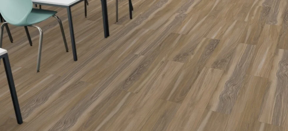 Mohawk Aladdin Commercial Glue Down Luxury Vinyl Tile / Collection: Old Quarter (Thung Street) / Color: Sandy Valley / (Available in 5 other colors!) / Click on picture above to see additional colors!