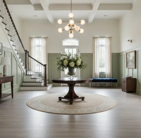 Mountain Scapes Flooring Residential Luxury Vinyl Plank / Collection: Timber Legacy / Color: Beigewood / (Also available in 3 other colors!) / Click on picture above to see additional colors! 