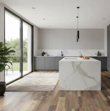 Mountain Scapes Flooring Residential Luxury Vinyl Plank / Collection: Lookout / Color: Honeydew / (Also available in 10 other colors!) / Click on picture above to see additional colors! 