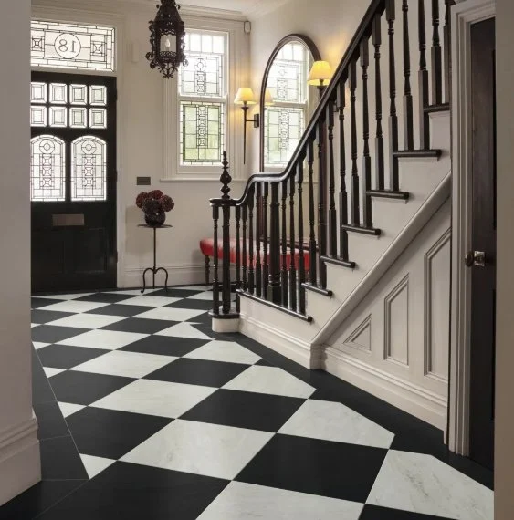 Karndean Residential Luxury Vinyl Tile / Collection: Art Select / Color: Doric Marble / (Available in glue down only!) / Click on picture above to see enhanced view!