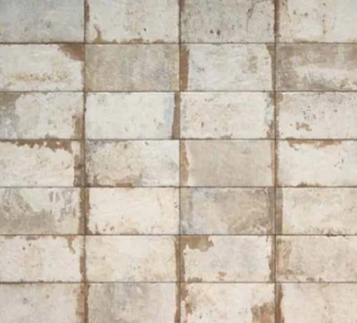 Viking Dist. ICTC Residential Porcelain Floor Tiles / Collection: Havana / Color: Sugar Cane (Bianco) - SKU: MDHAVSUG48 / Size: 8" x 16" - (More sizes available!) / No link available to see enhanced view! 