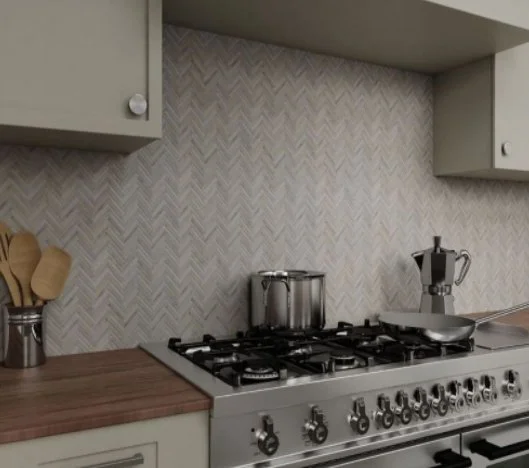 Viking Dist. Anthology Residential Mosaic Wall Tiles / Collection: Calyspo Collection / Color: Shorelines - SKU: ANTHCPS / Size: "12 x 12" - (Only size available!) / No link available to see enhanced view!