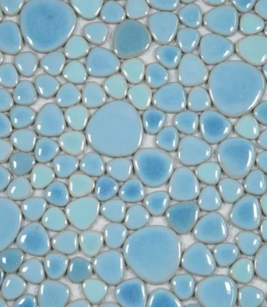 Elysium Residential Mosaic Tile (Can also be used in pools!) (*ARM 38) / Collection: Growing / Color: Jewel Blue - SKU: M894 / Size: "11.50 x 11.50" - (Only size available!) / Click on picture above to see enhanced view!