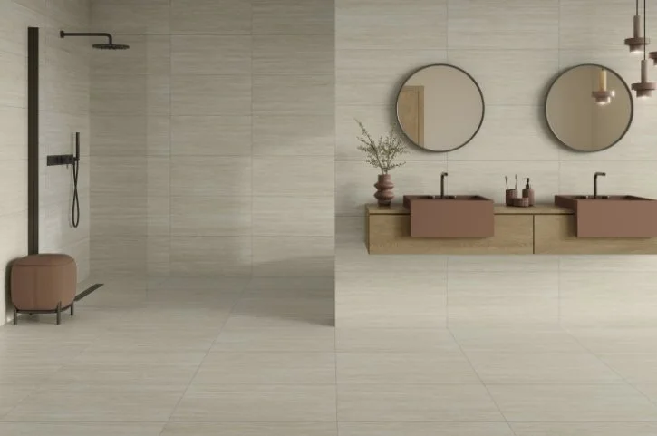 Esmer Residential Porcelain Floor Tile / Collection: Persona / Color: Shadow Matte / SKU:  F17PERSSH1530M / Size: 15" x 30" - (Available in more sizes!) / Click on picture above to see enhanced view! 