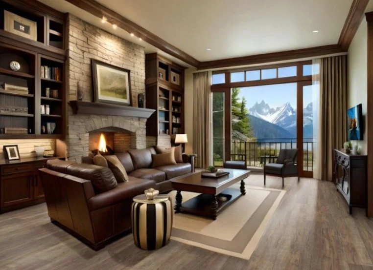 P. F. S. Ascension Residential Luxury Vinyl Plank / Collection: Backwoods / Color: Fallen Timber / (Available in glue down only!) / Click on picture above to see enhanced view!