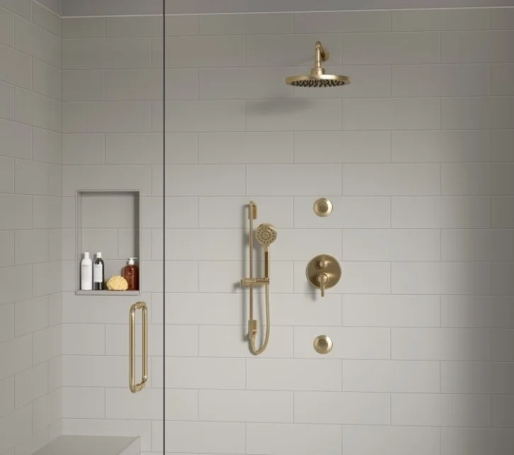 Esmer Residential Glazed Ceramic Wall Tile / Collection: Catch / Color: Fawn / SKU: F14CATCFA0306SBP / Size: 6" x 18" - (Available in more sizes!) / Click on picture above to see enhanced view! 