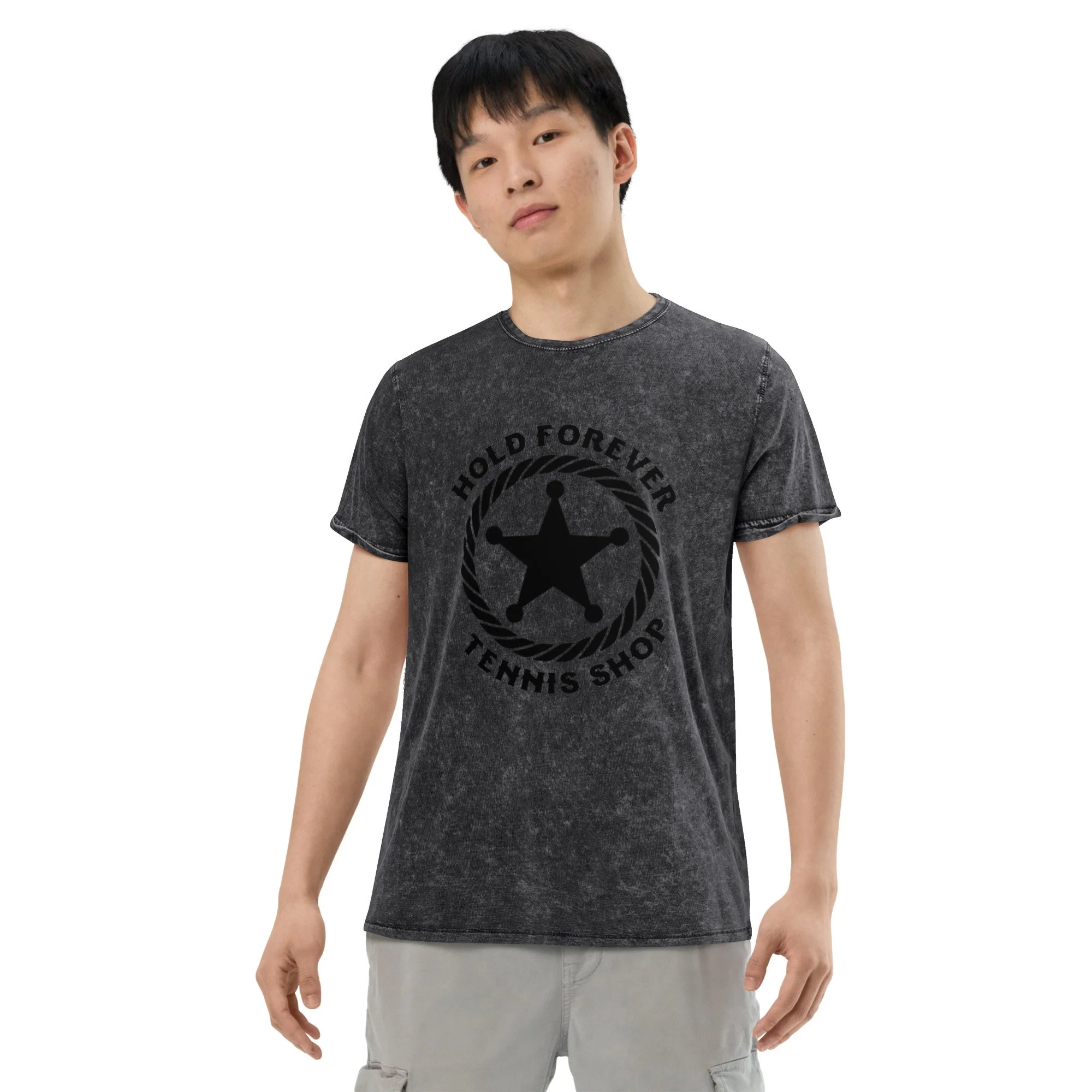 HFTS WESTERN WINTER Denim T-Shirt
