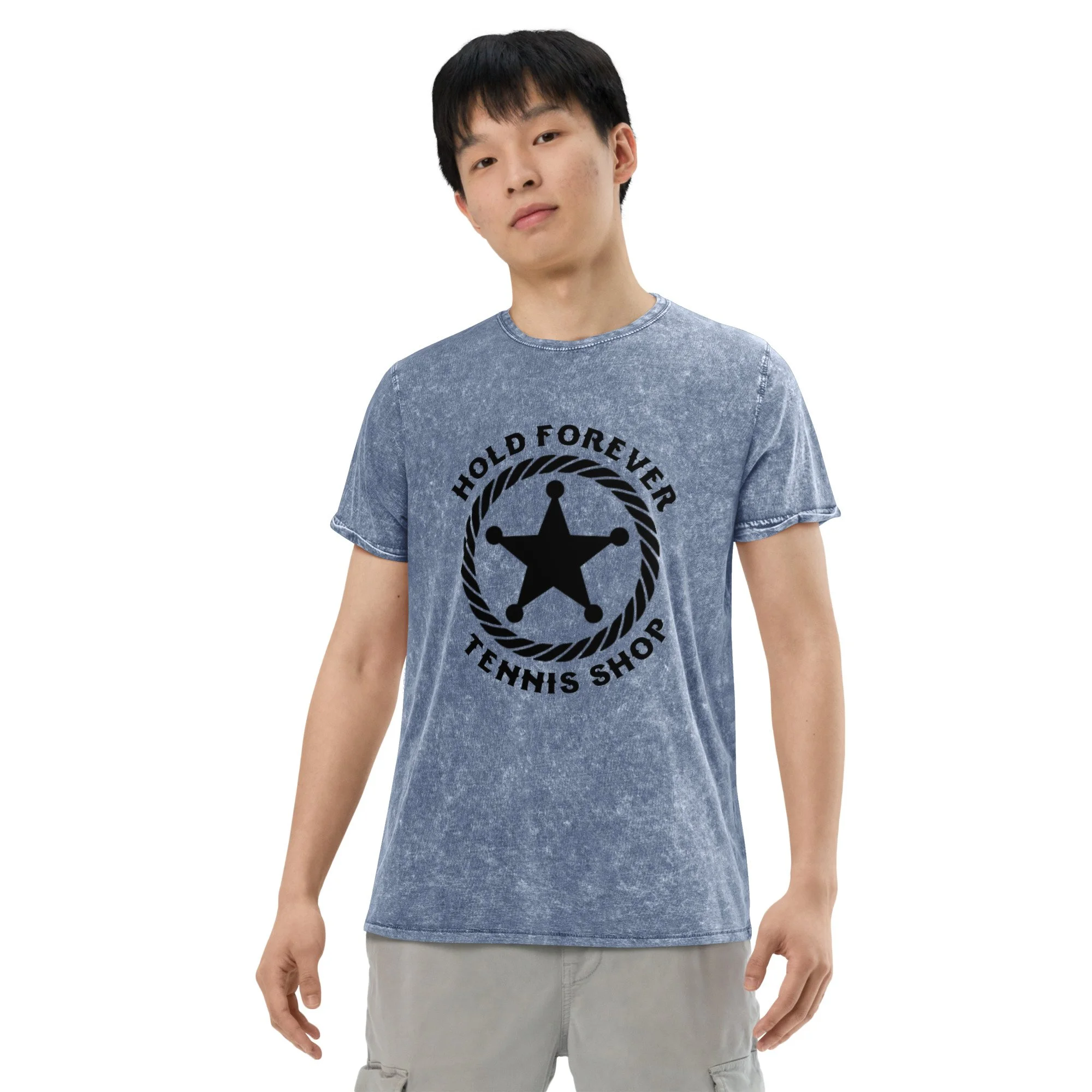 HFTS WESTERN WINTER Denim T-Shirt