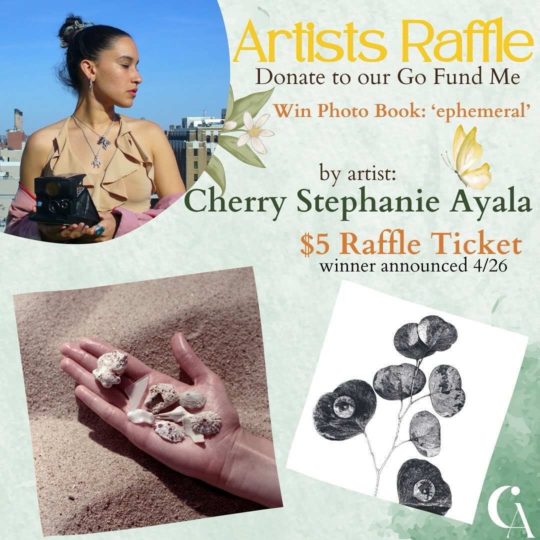 🌟 Join us in supporting Ceiba Arbors GoFundMe by entering our raffle for a chance to win &lsquo;ephemeral&rsquo; - a breathtaking photobook by the talented artist and co-founder of Ceiba Arbor, Stephanie Cherry Ayala. 📸✨

Stephanie Cherry Ayala (@c