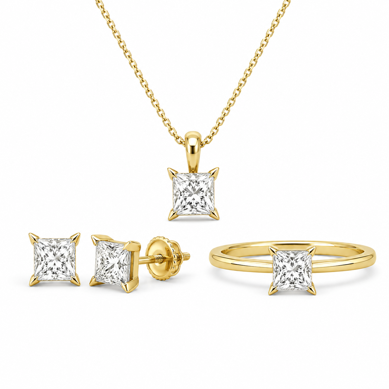 Princess Yellow Gold
