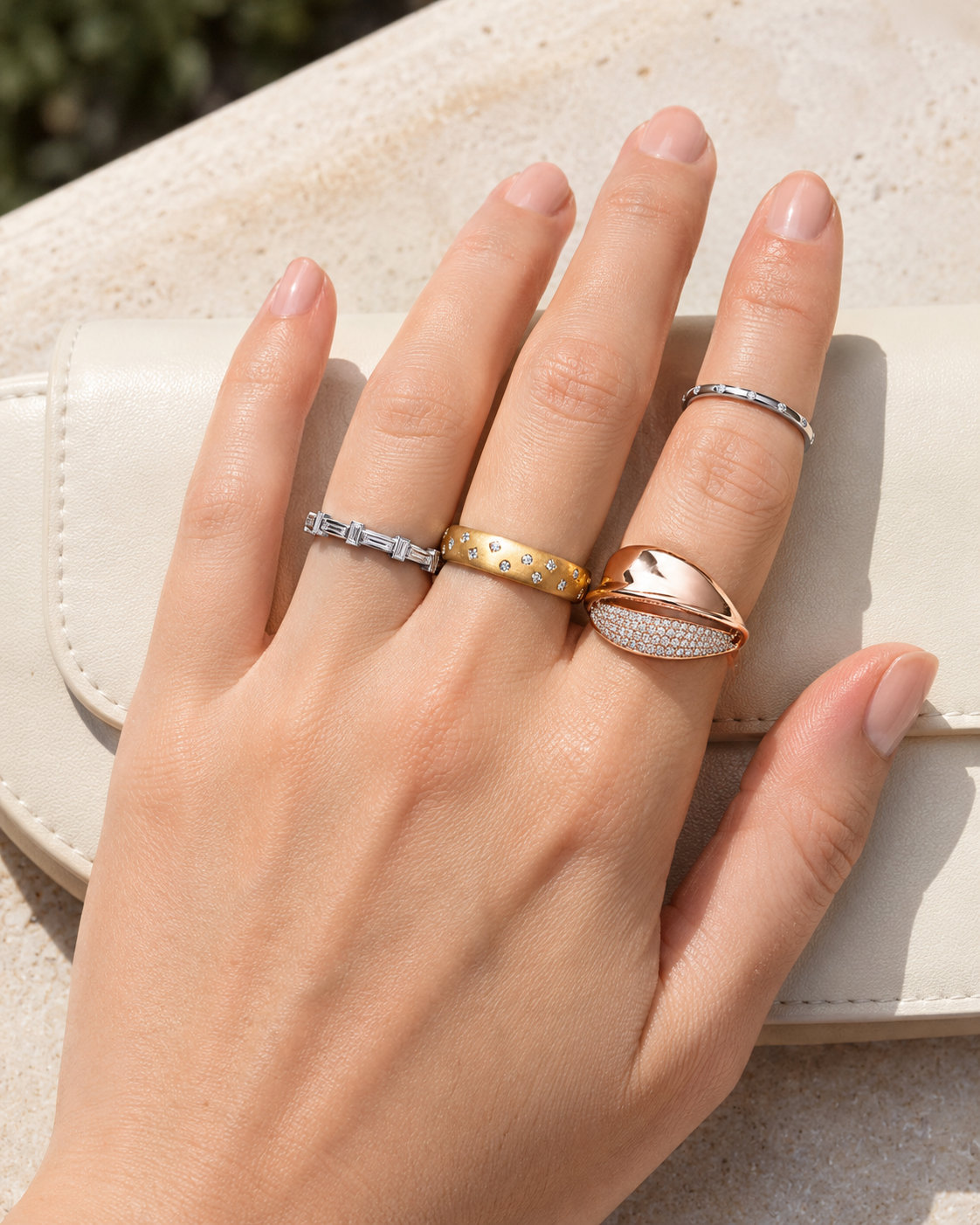 FR18B Lifestyle Folded Ribbon Diamond Baguette Constellation Set.png