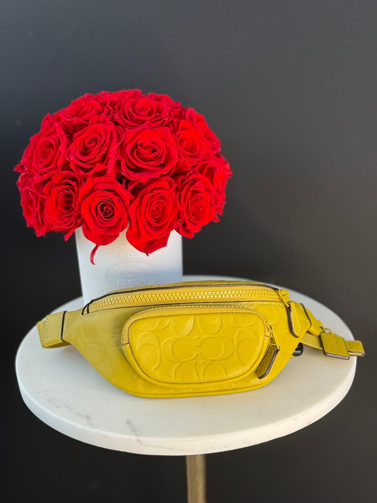 Coach Soft Leather Belt Bag