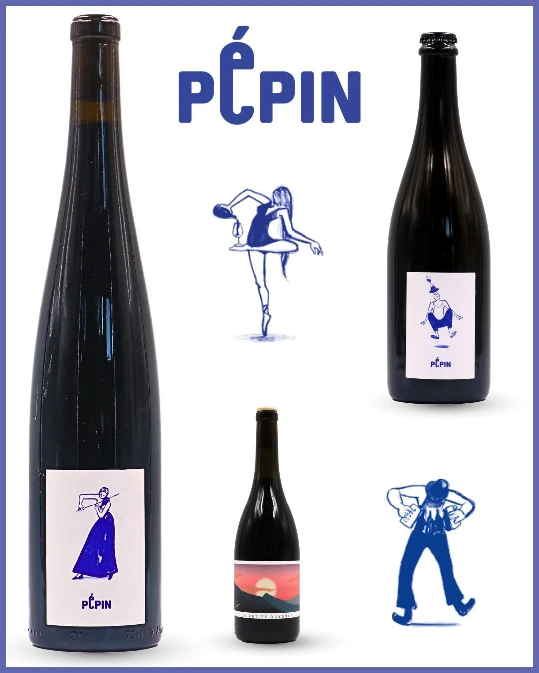 Introducing @pepin.vin ! 

P&eacute;pin Wines is a vibrant natural wine project built on two core commitments: honoring the earth for future generations and making natural, expressive, easy‑to‑drink wines accessible to everyone. Crafted by a network 