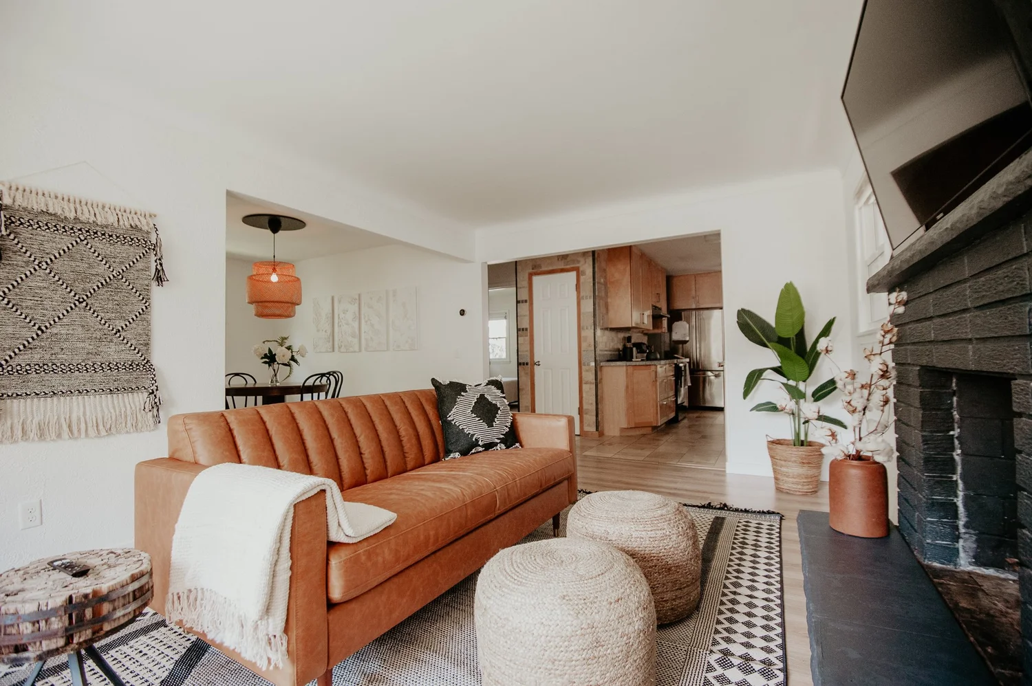 dayton cottage living room