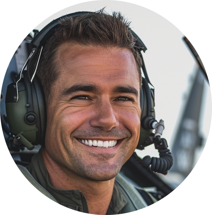 Photo fo Captain Dave, virtual curator at the USS Midway