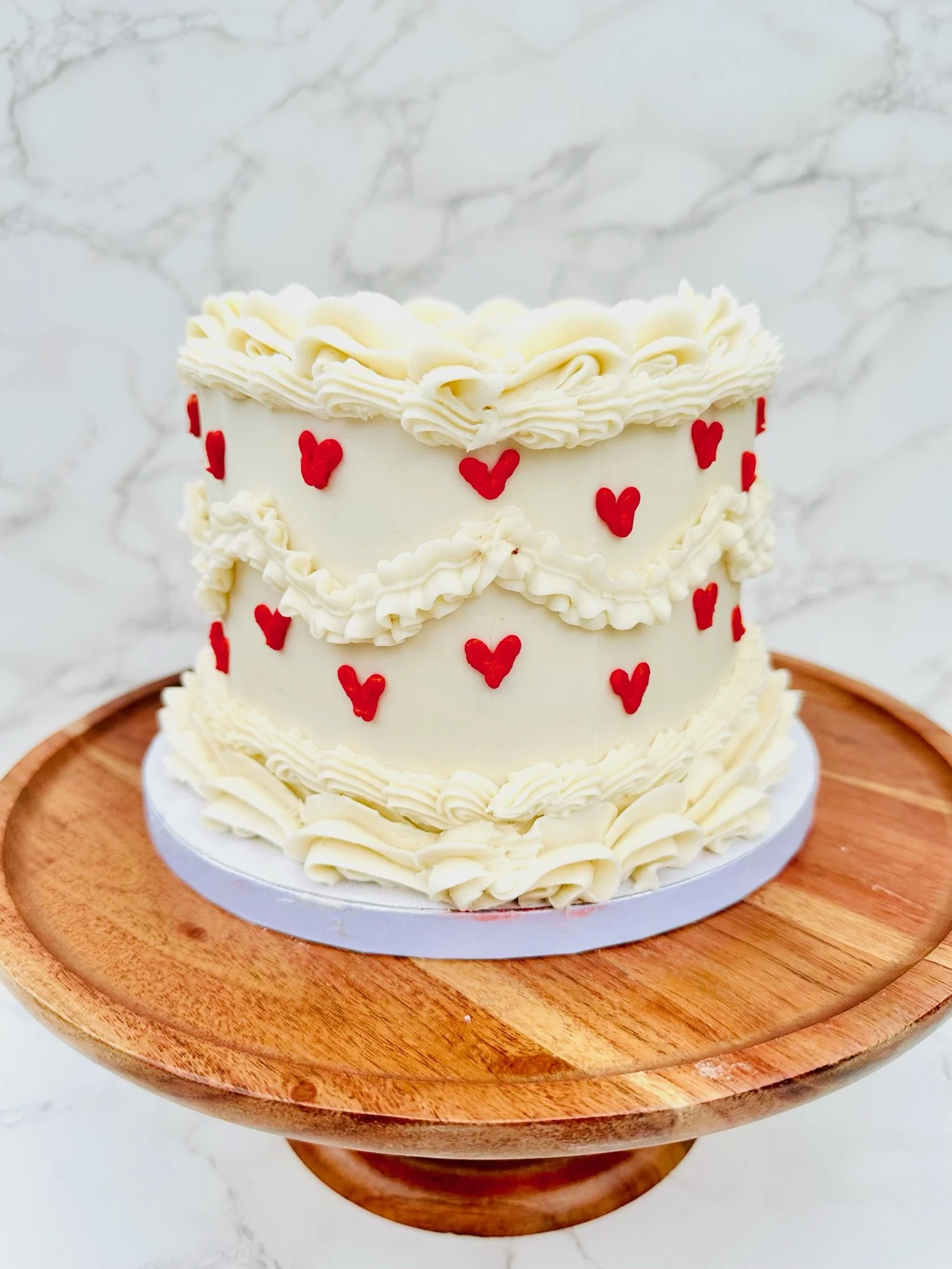 XOXO, Heart Shaped Cake