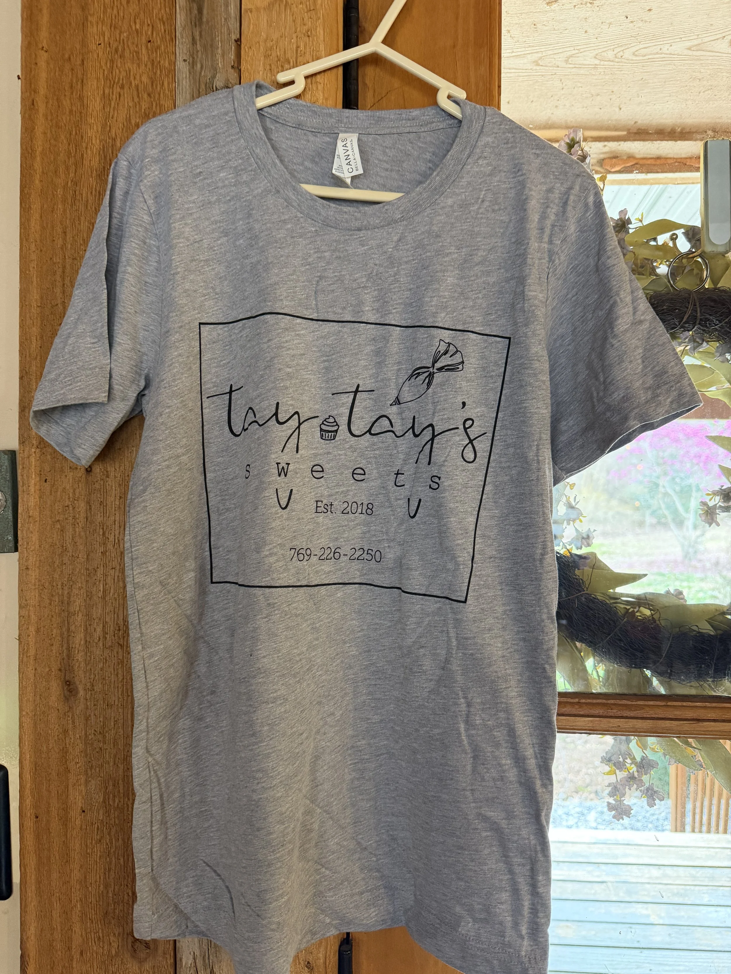 TayTay's Sweets Grey T-Shirt