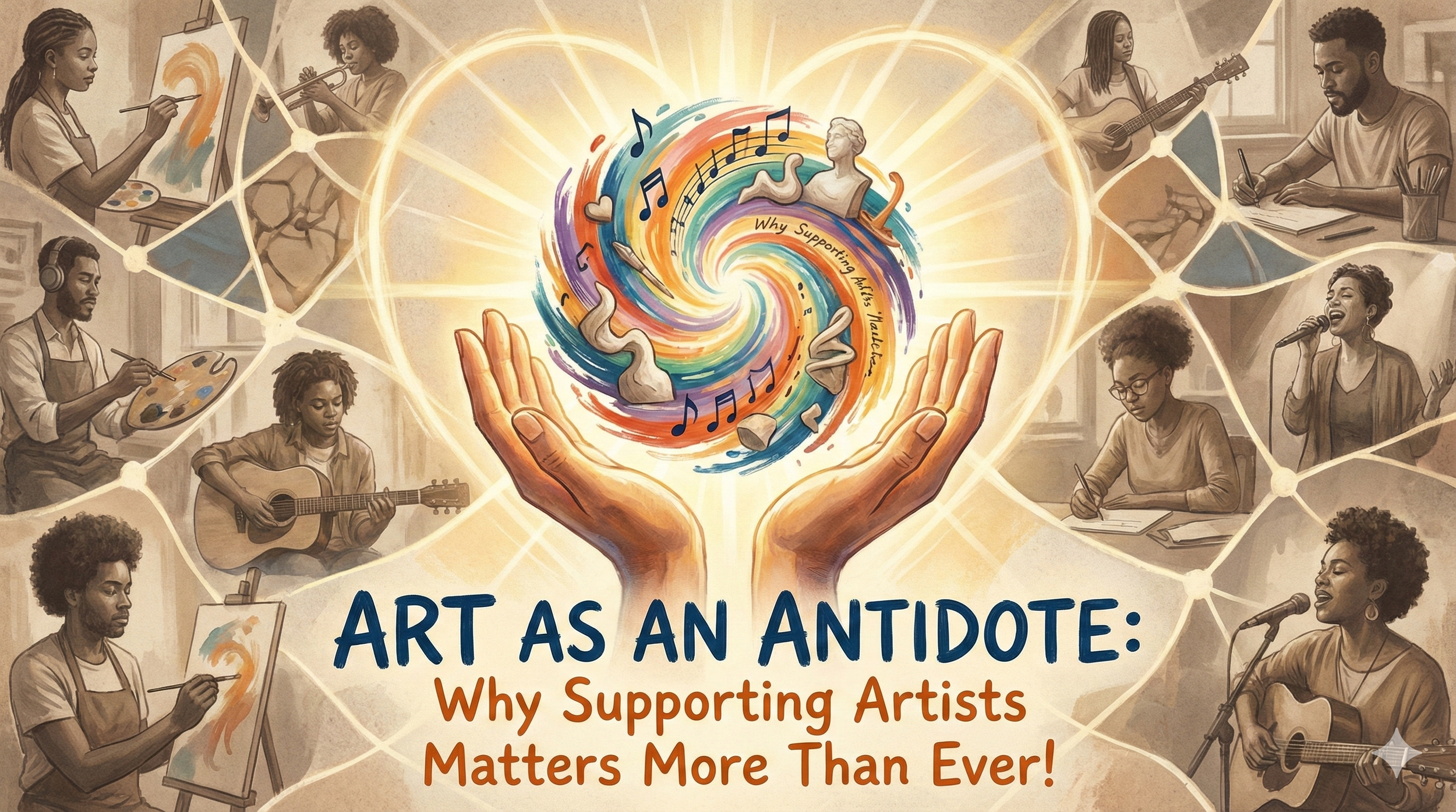 Art as an Antidote: Why supporting Artists Matters More Than Ever