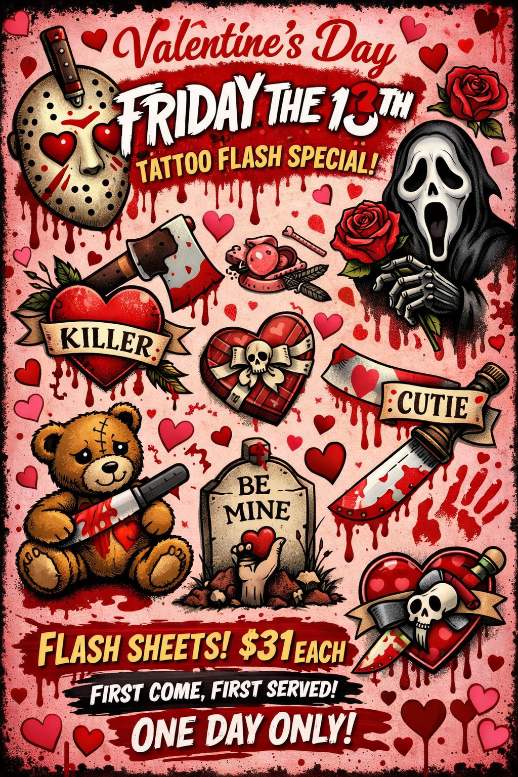 Friday the 13th at Dynamink