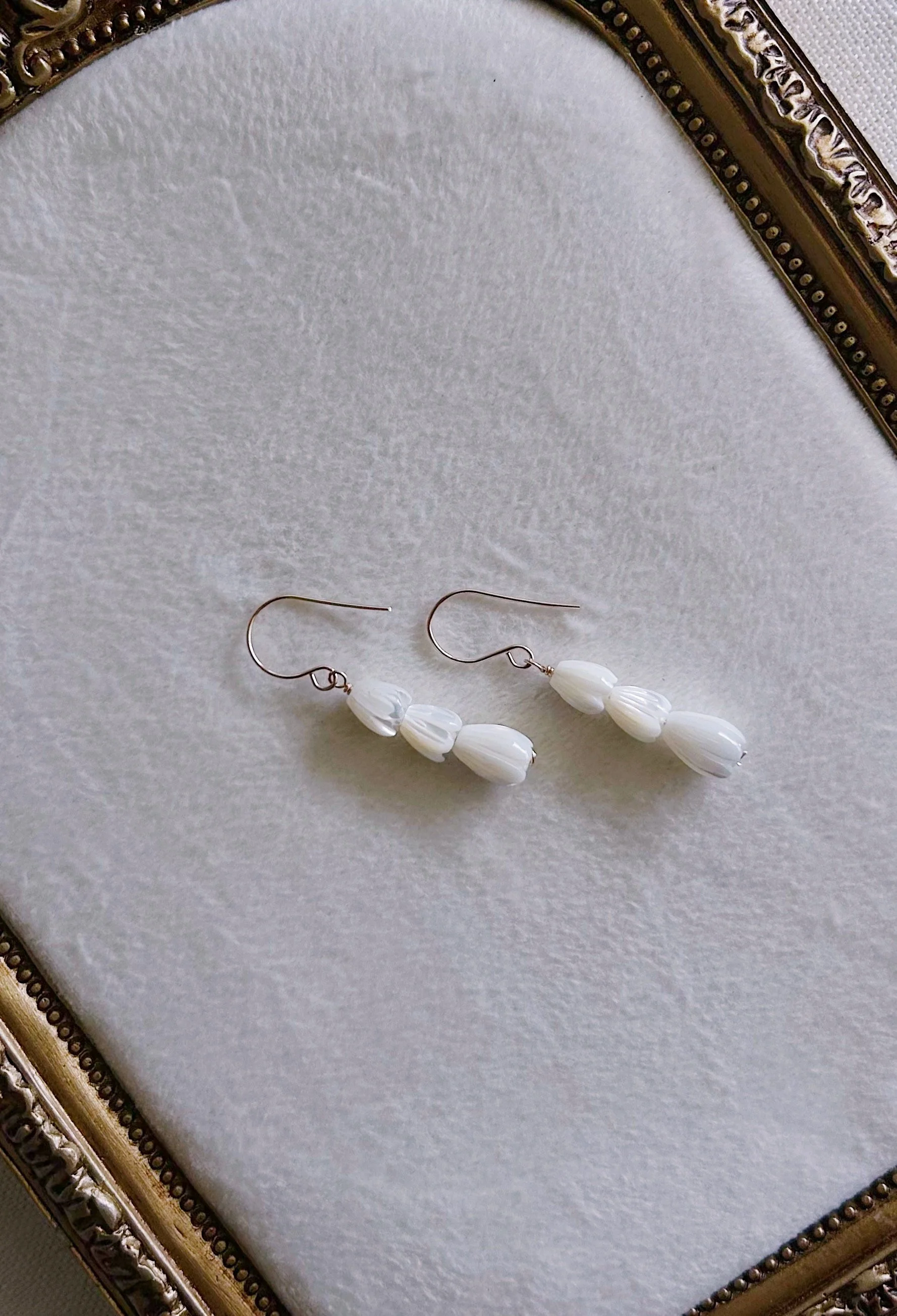 Ombré Pikake Earrings