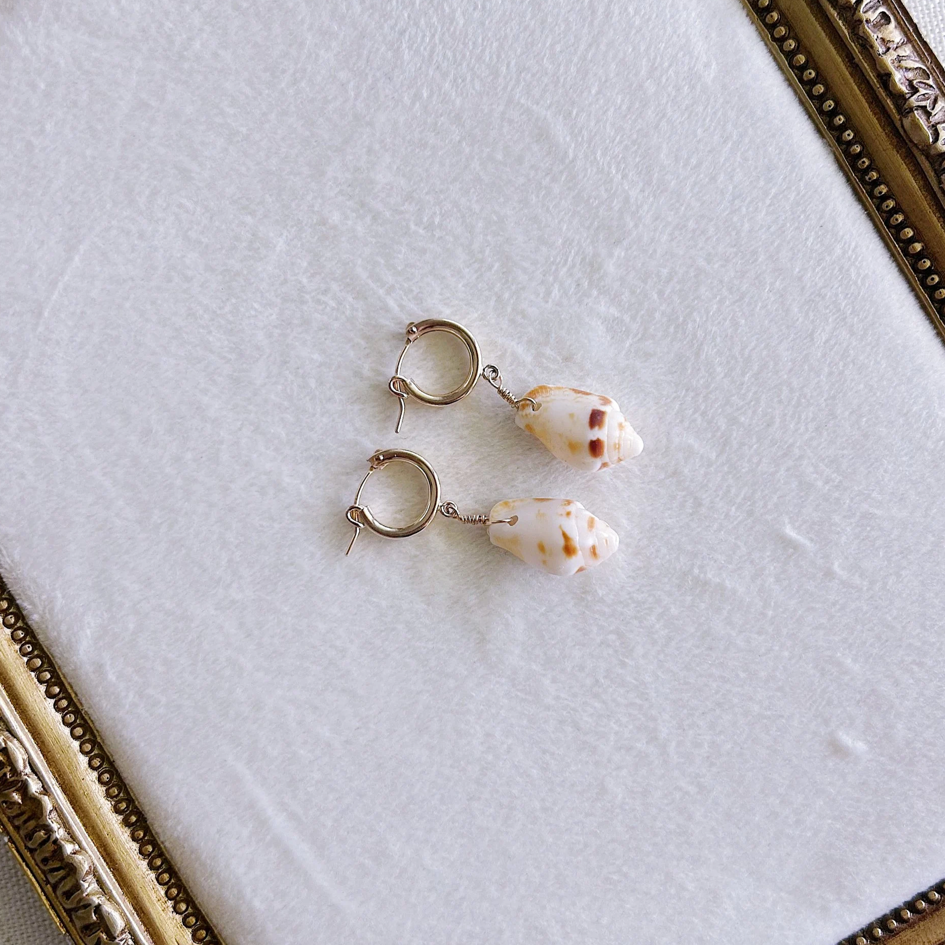 Large Shell Earrings