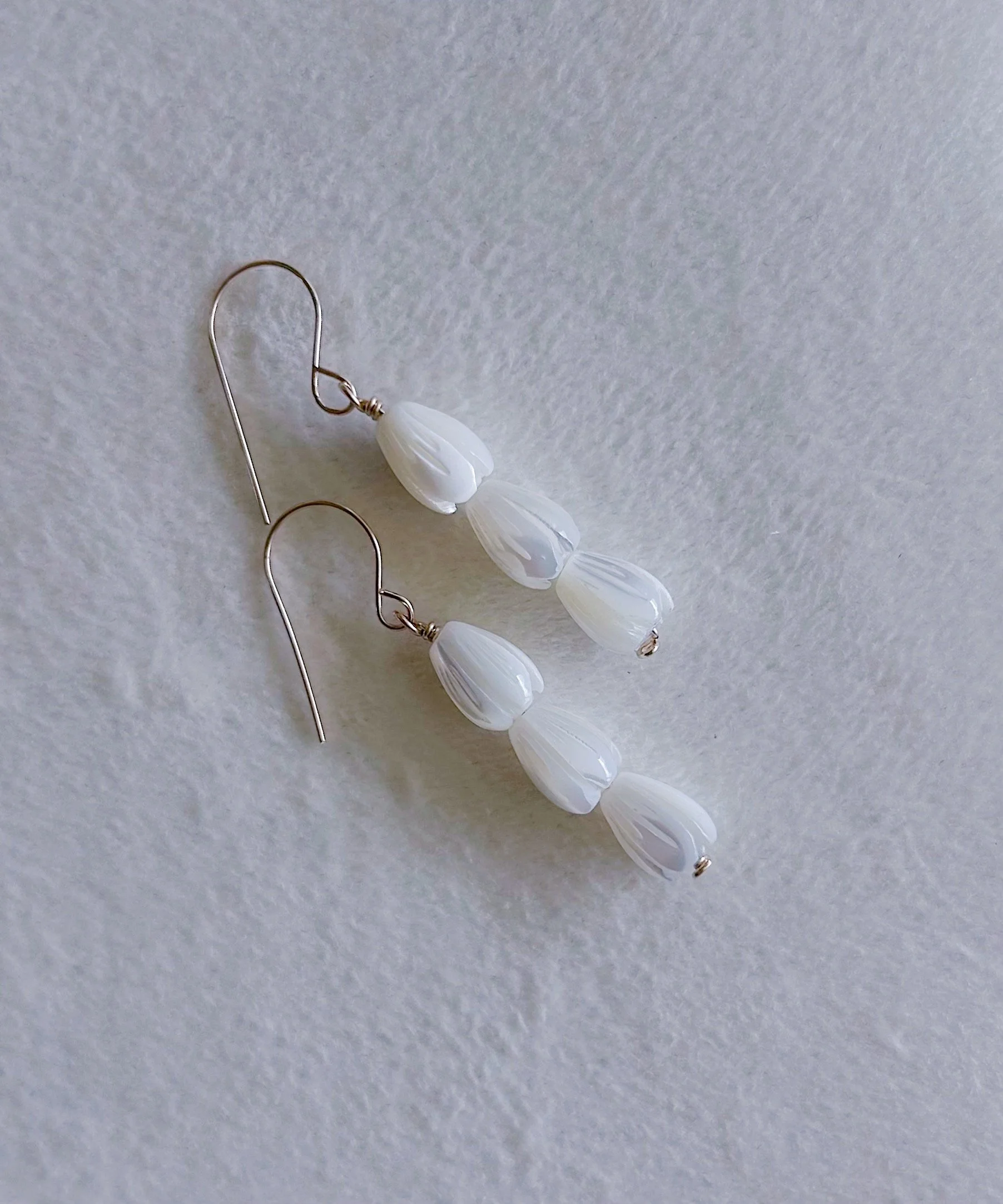 Triple Pikake Earrings