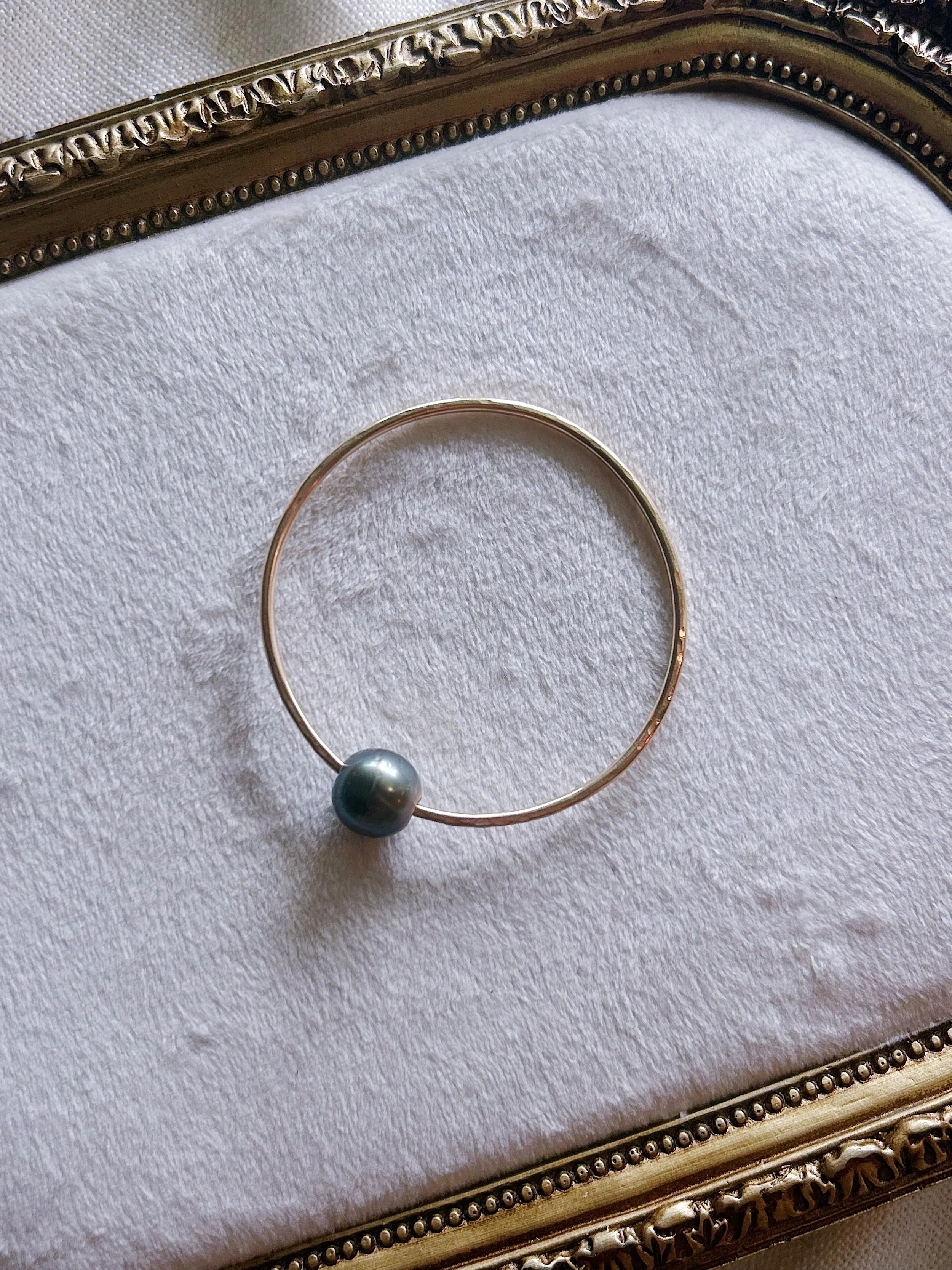 Size 7- Tahitian Pearl Bangle