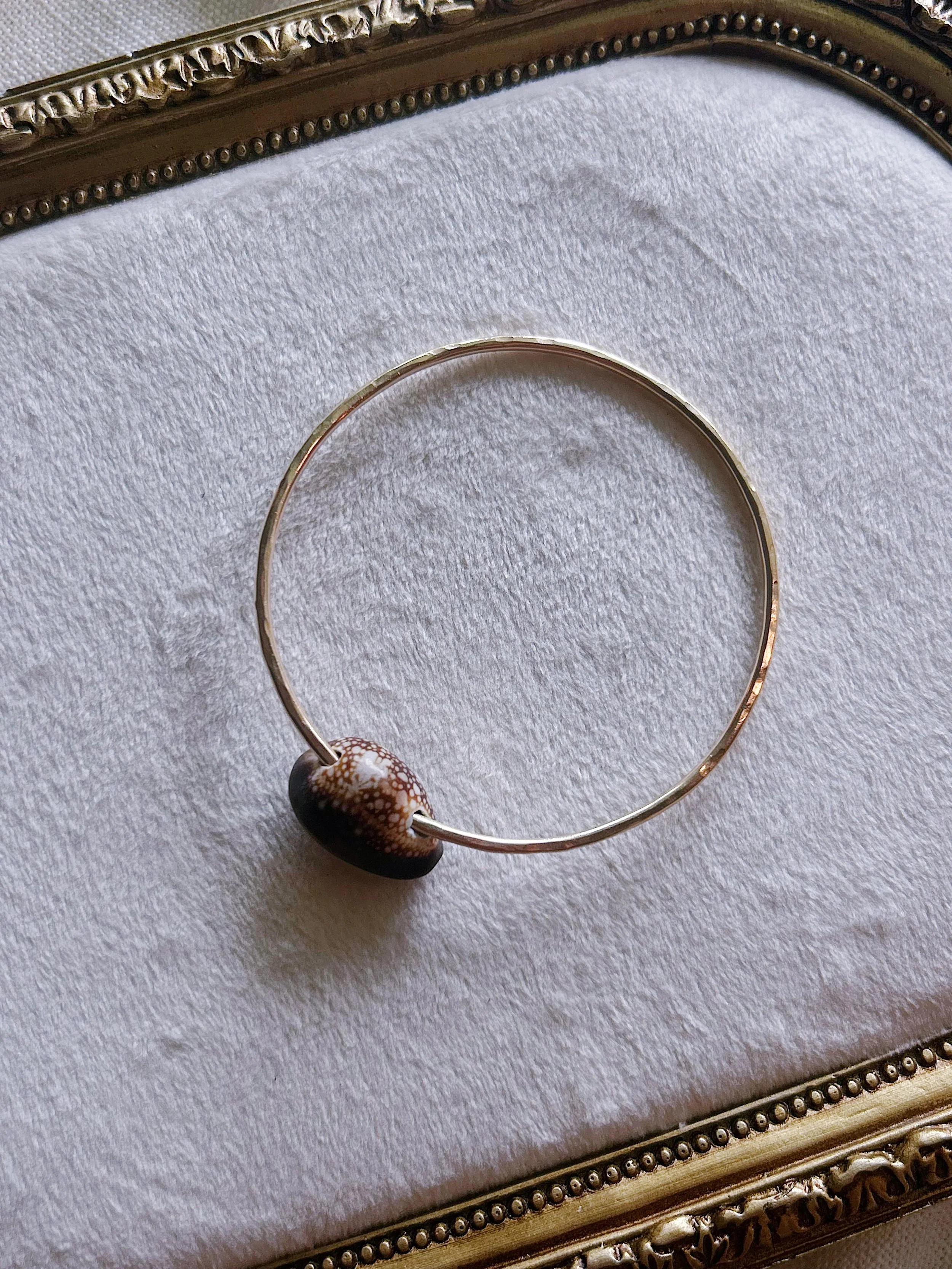 Size 8 - Cowrie Shell Bangle
