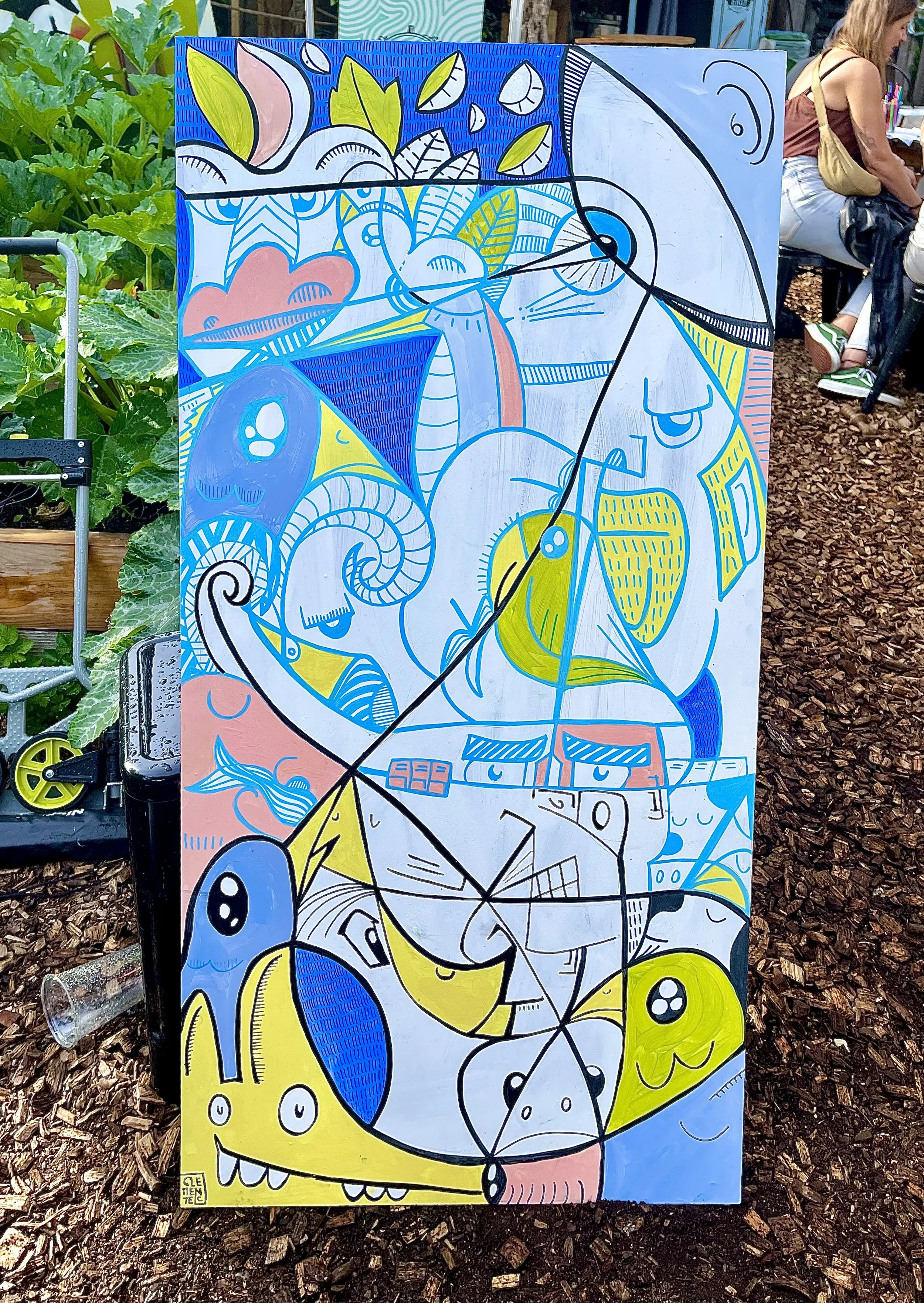 Live painting