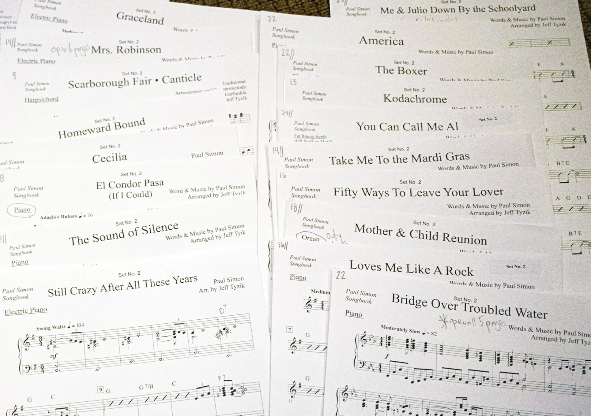 Hank Hehmsoth on piano with the Austin Symphony Orchestra performing The Paul Simon Songbook