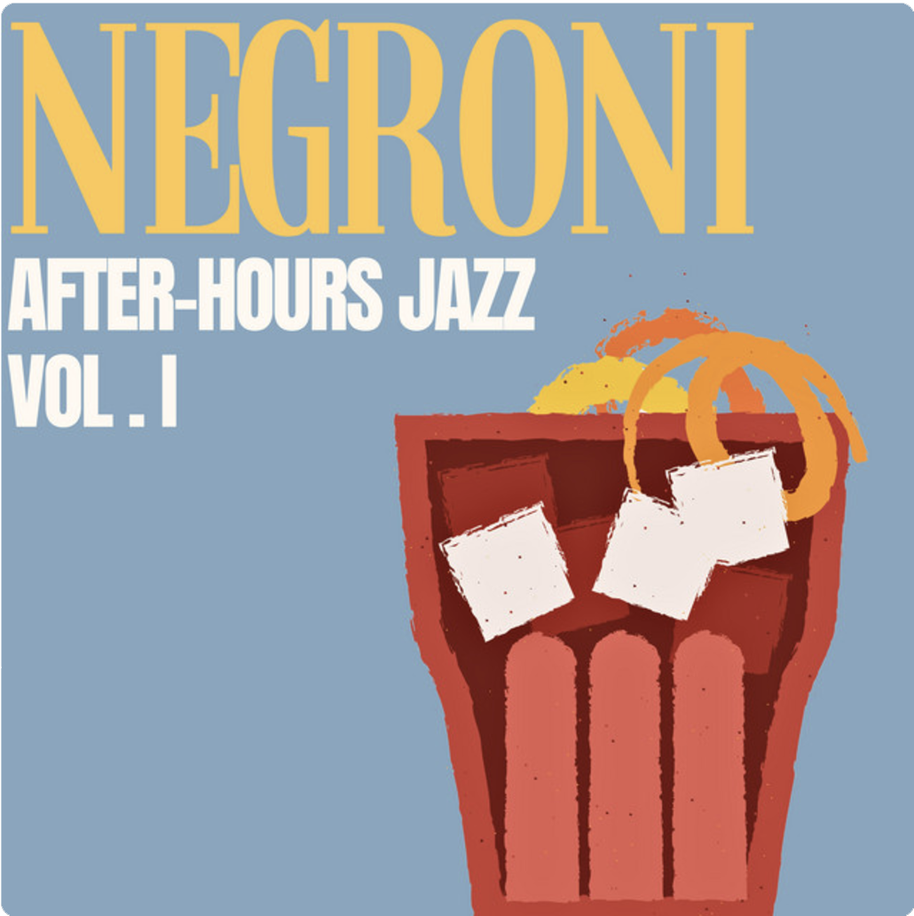 Negroni After-Hours
A late-night jazz mix named for the
classic cocktail, blending contemporary
styles with an easy, after-hours feel.
Features “Avalabop” — a compact trio
tune from the Exit album with a driving
groove and upbeat character. This
mark