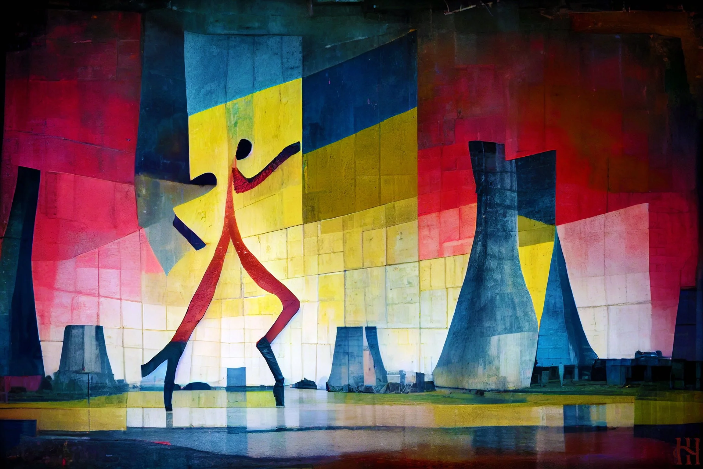 Chernobyl Cha Cha
Giclée on canvas, 2026
© Hank Hehmsoth