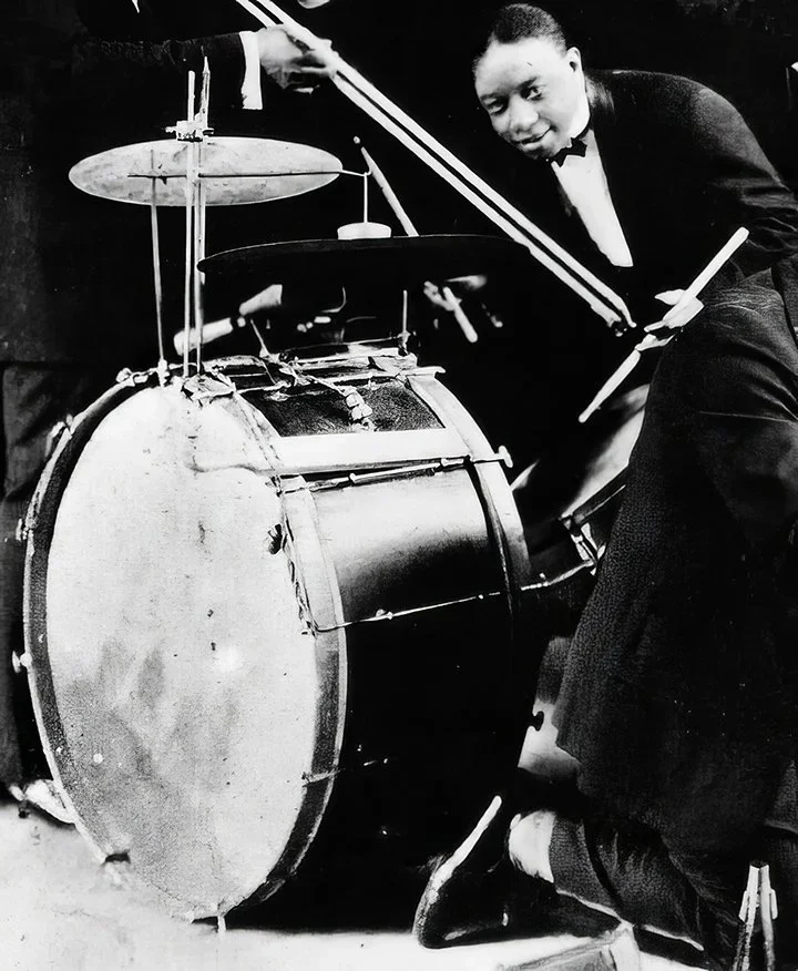 Baby Dodds early jazz drummer History of Jazz Drums archival research jazz percussion history