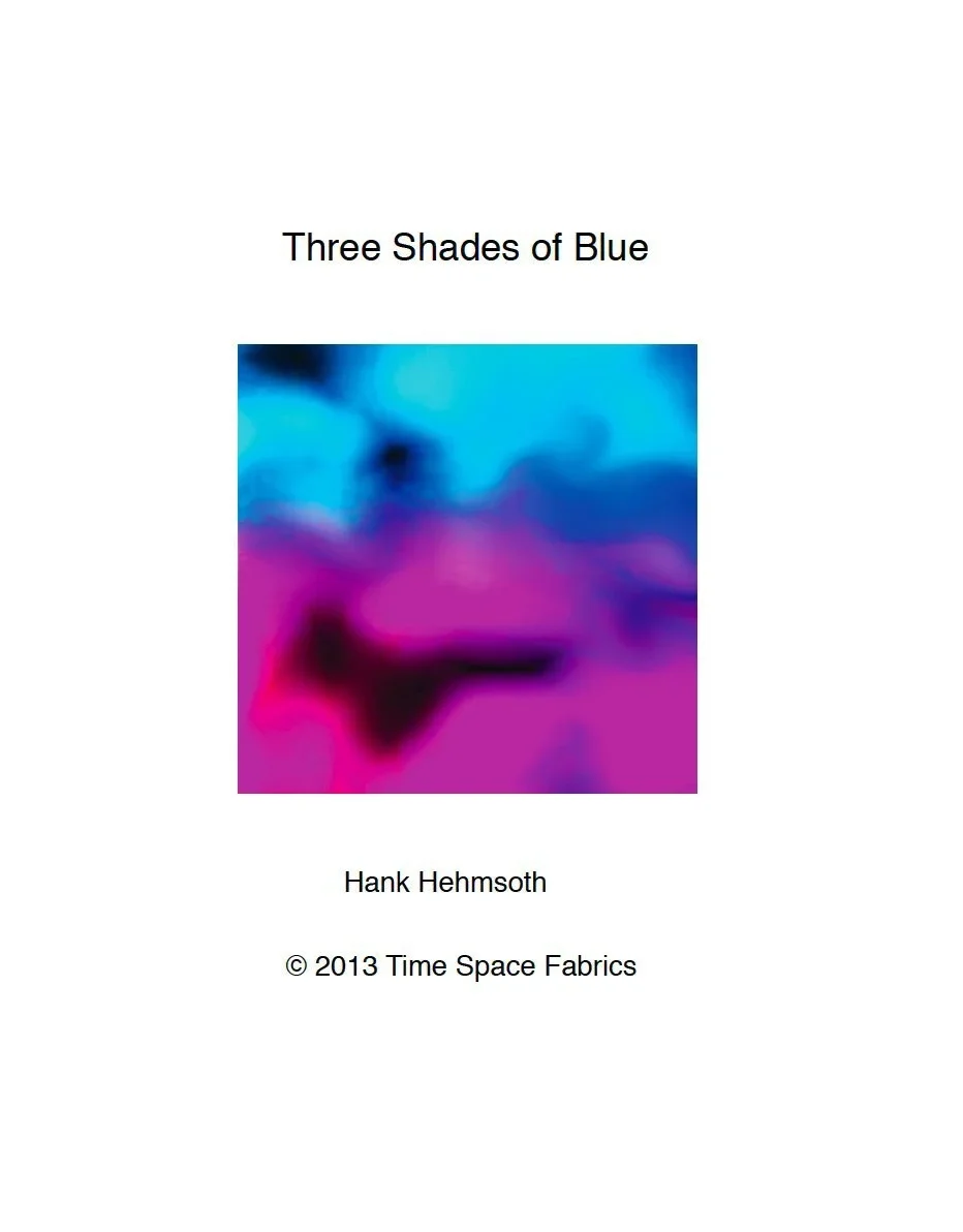 Three Shades of Blue chamber jazz composition by Hank Hehmsoth, commissioned by the Kandinsky Trio for piano violin and cello