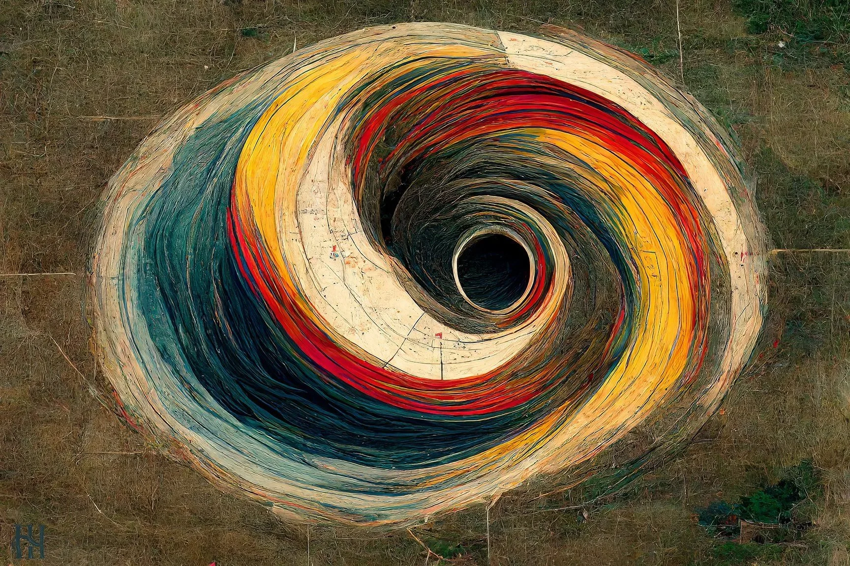 Circling In
Giclée on canvas, 2023
© Hank Hehmsoth
