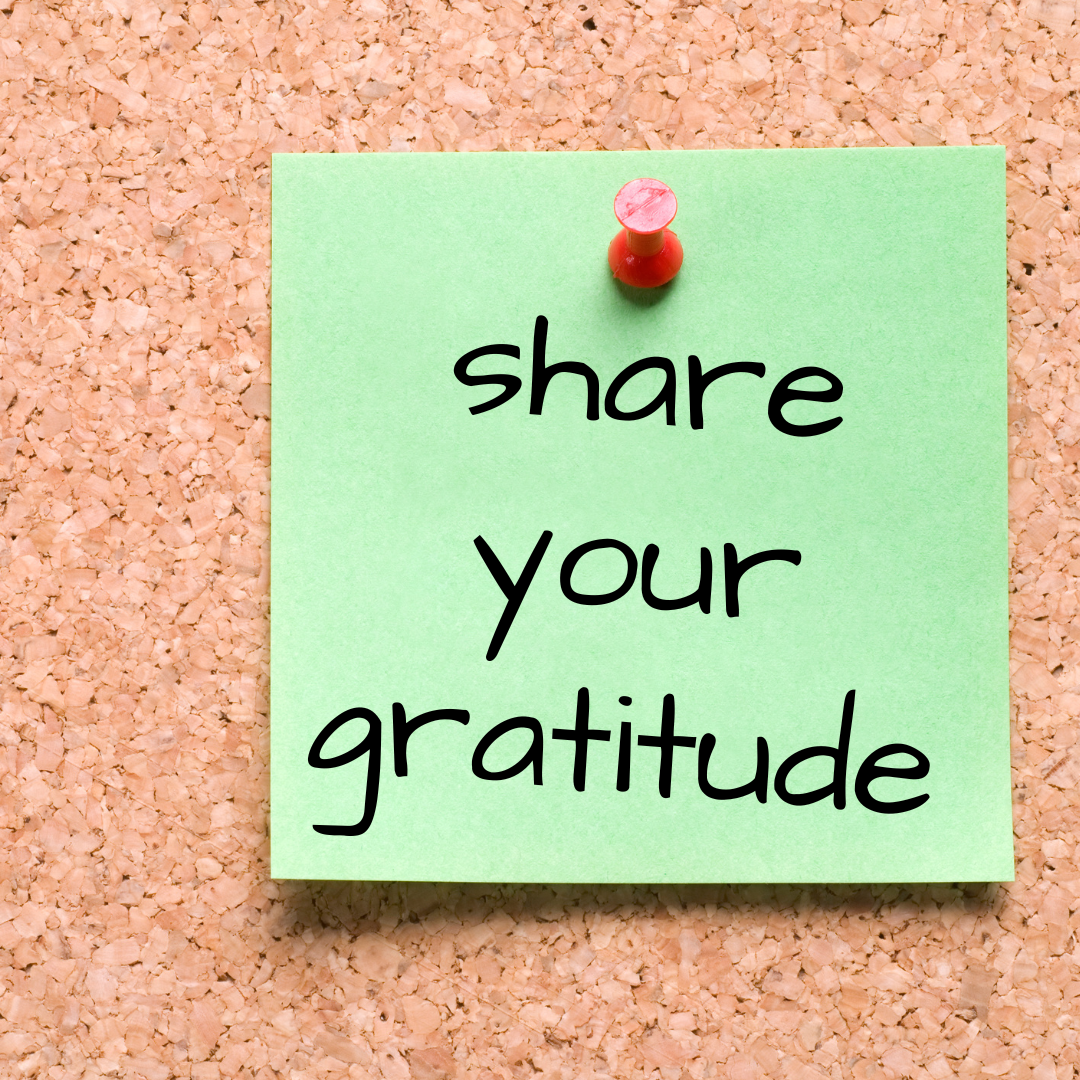 Always Share Your Gratitude