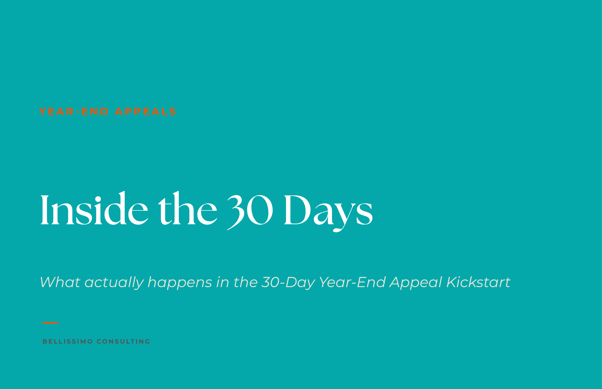 Inside the 30 Days 