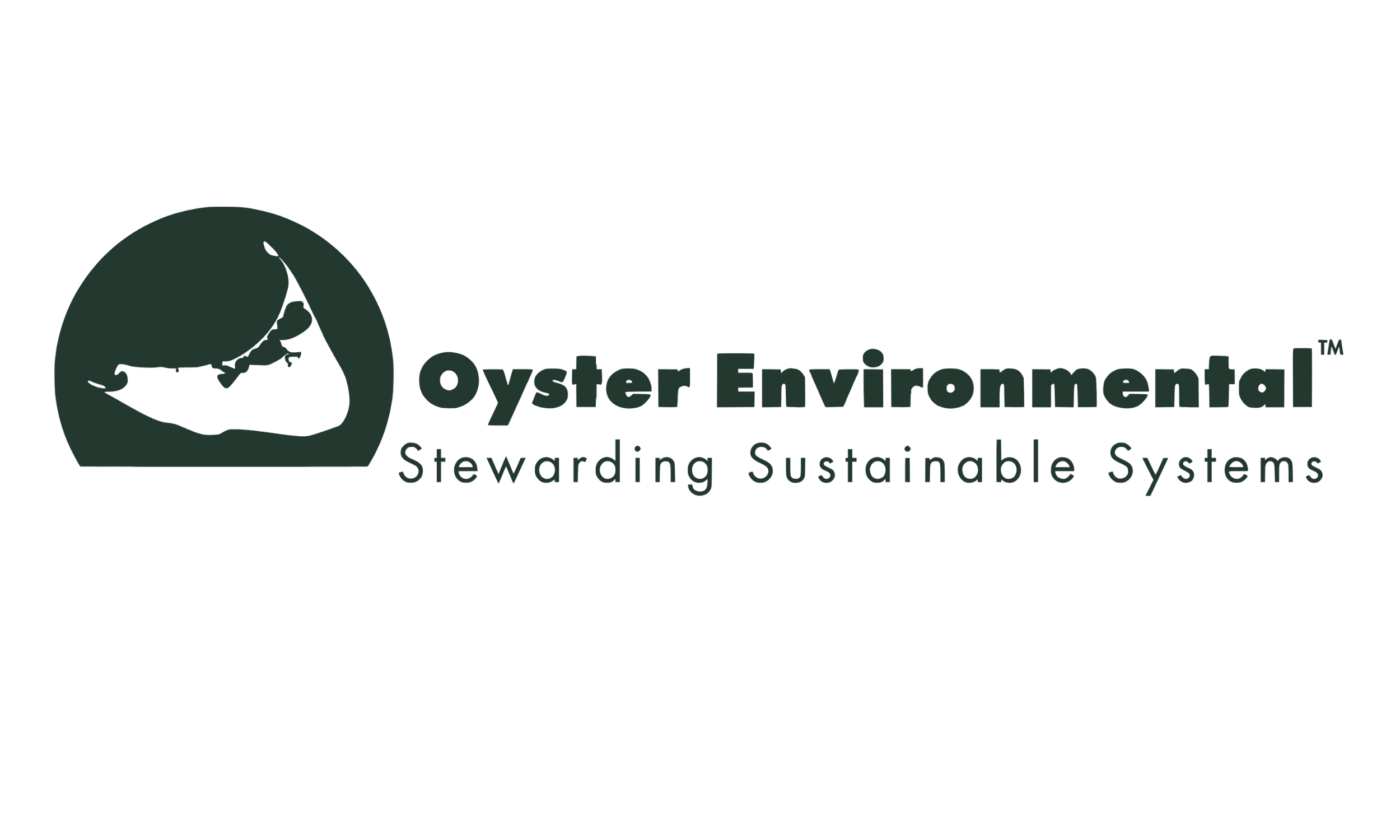 Oyster Environmental logo with a stylized oyster shell graphic and the text "Oyster Environmental" and "Stewarding Sustainable Systems".