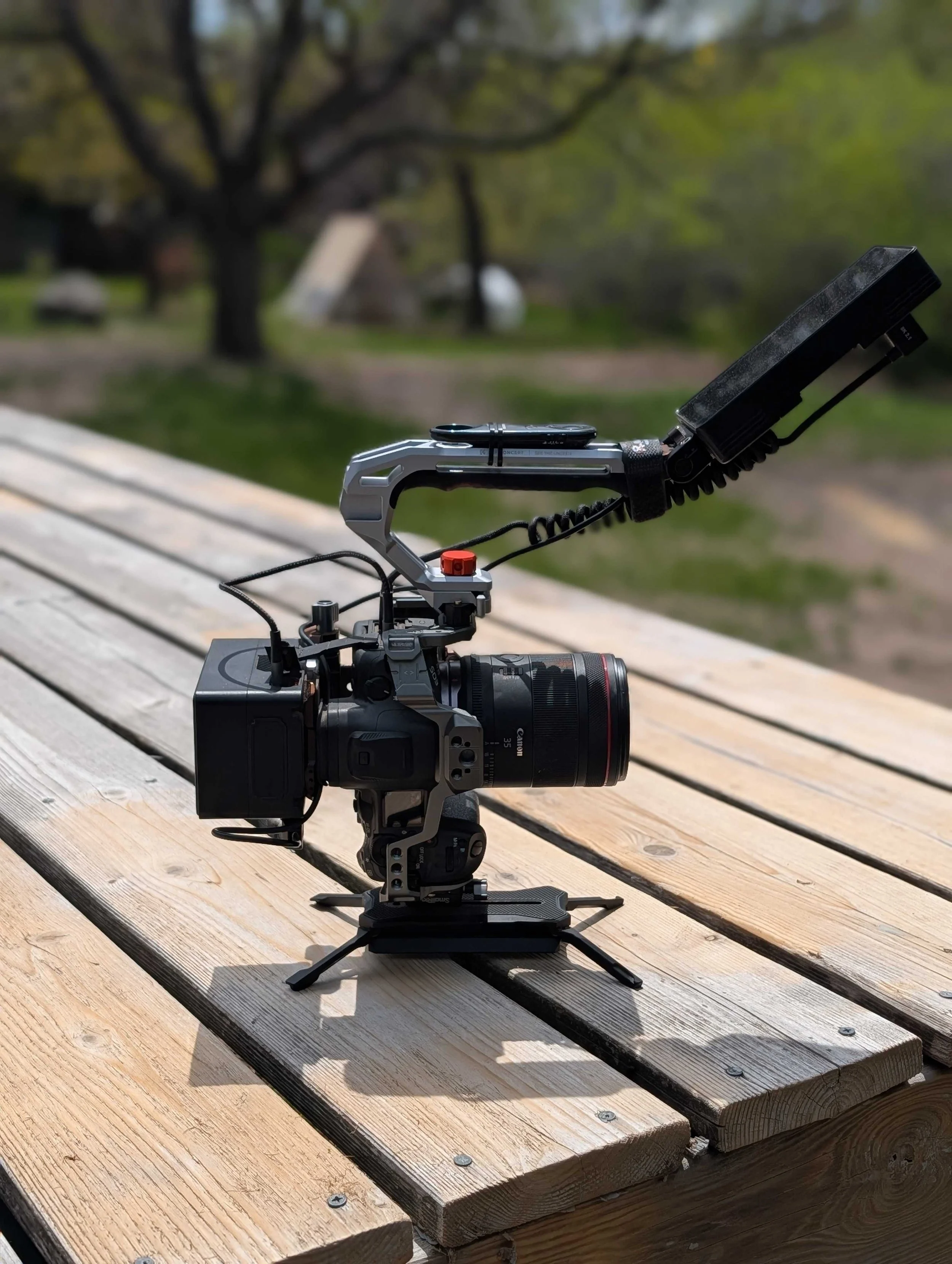 My Camera Rig for Filming Chickens