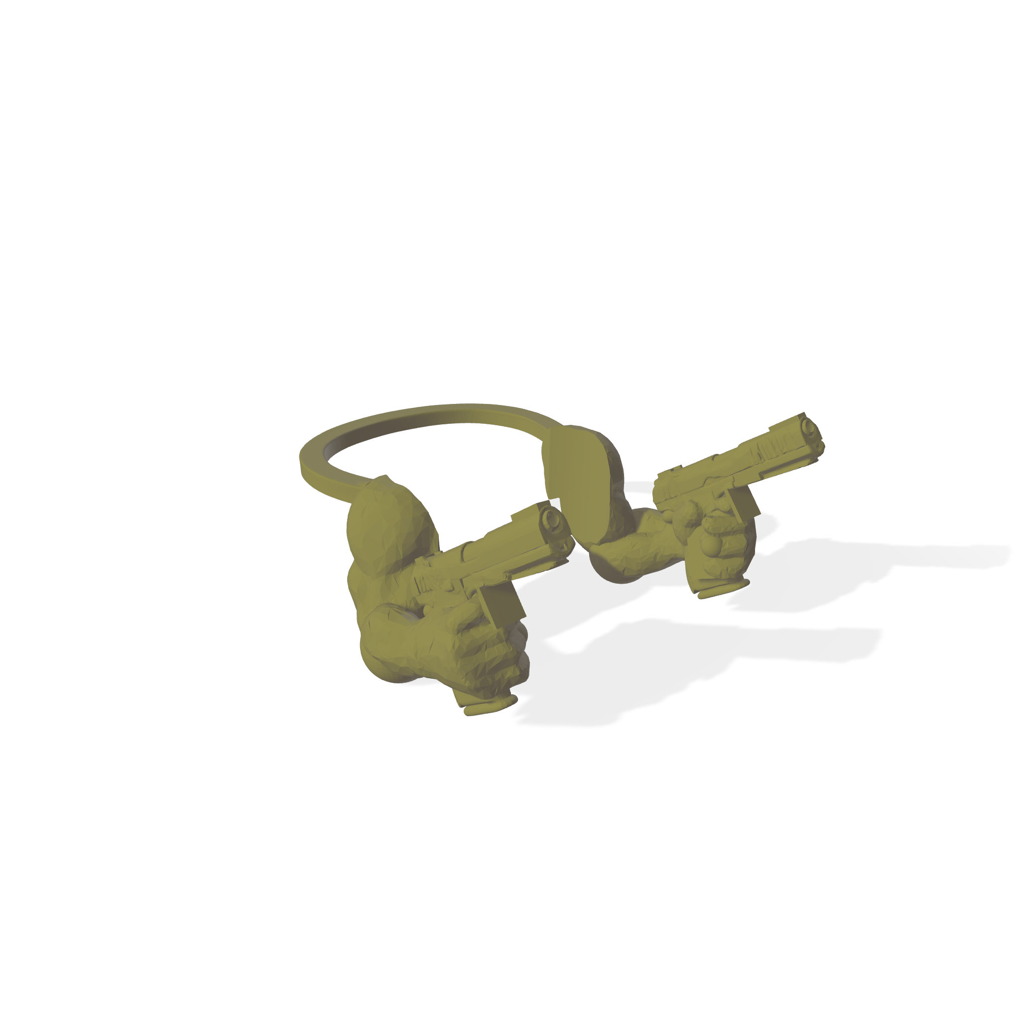 Chicken Gun STL File – 3D Printable Mini Pistols for Backyard Chickens (COMMERCIAL LICENSE)
