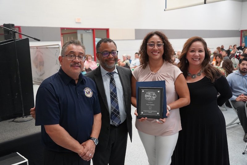 Ruben and Adelita with Dr. Williams and Yara Castro