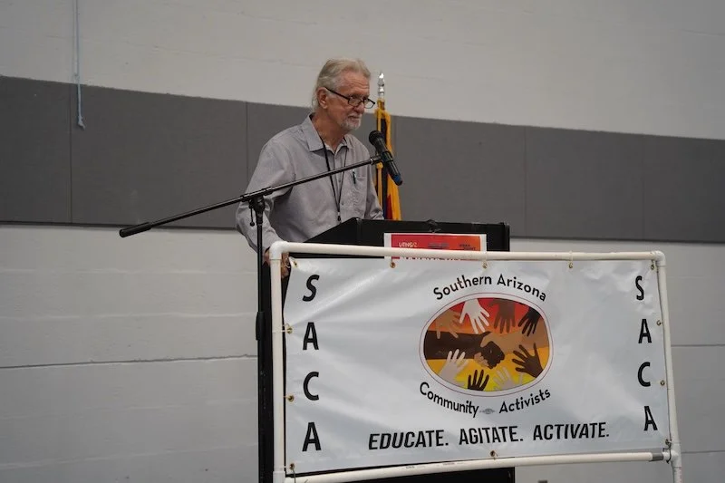 Russ Crossan, SACA Vice President closes the event