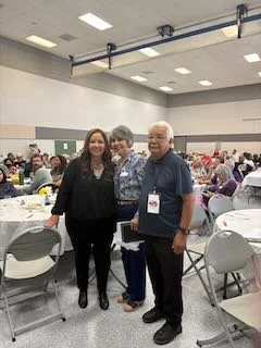 Adelita with Charlene Fernandez & President Trejo