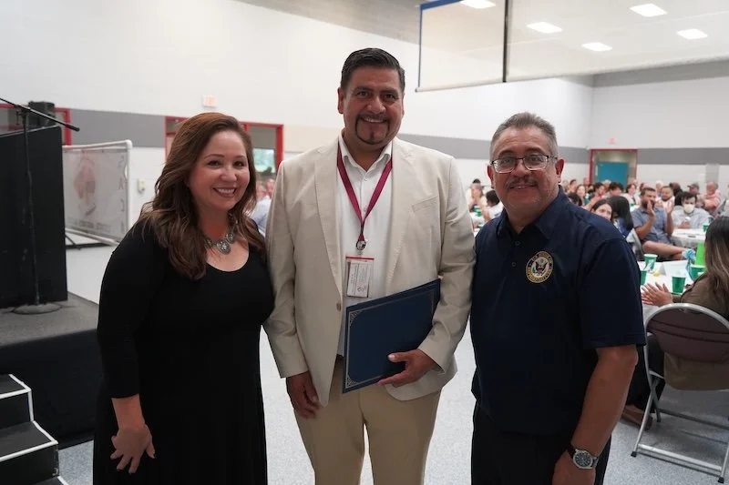 Aelita Grijalva, Santos Yescas, and Ruben Reyes