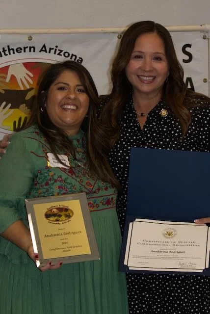 Anakarina with Congressmember Adelita Grijalva