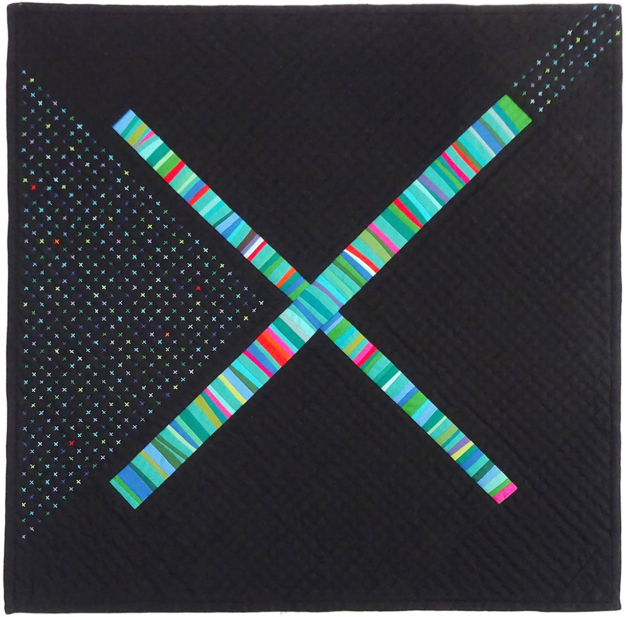 bimbambuki Happy X Quilt.JPG