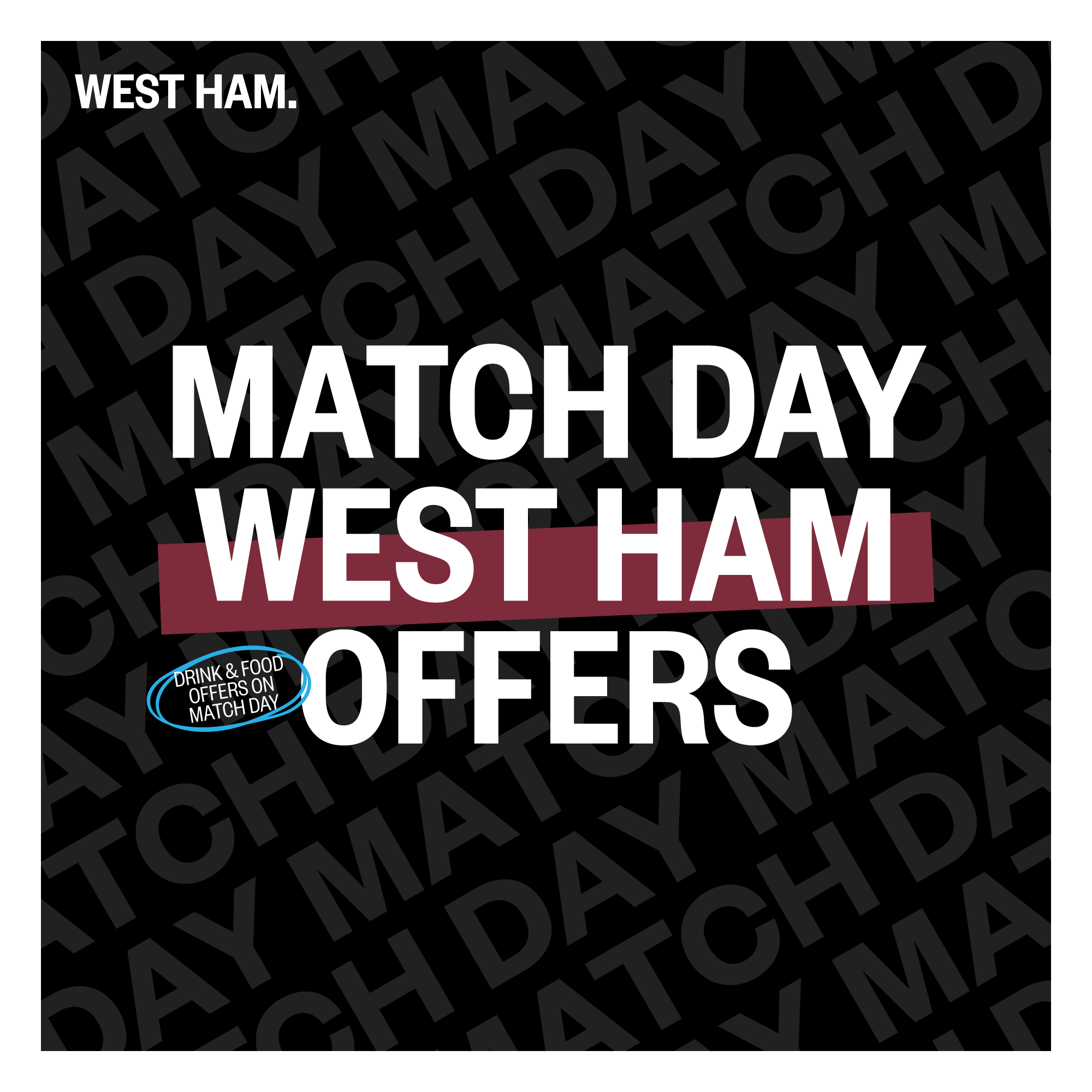 Promotional artwork for £6.00 Brunch Cocktails at The Print House.