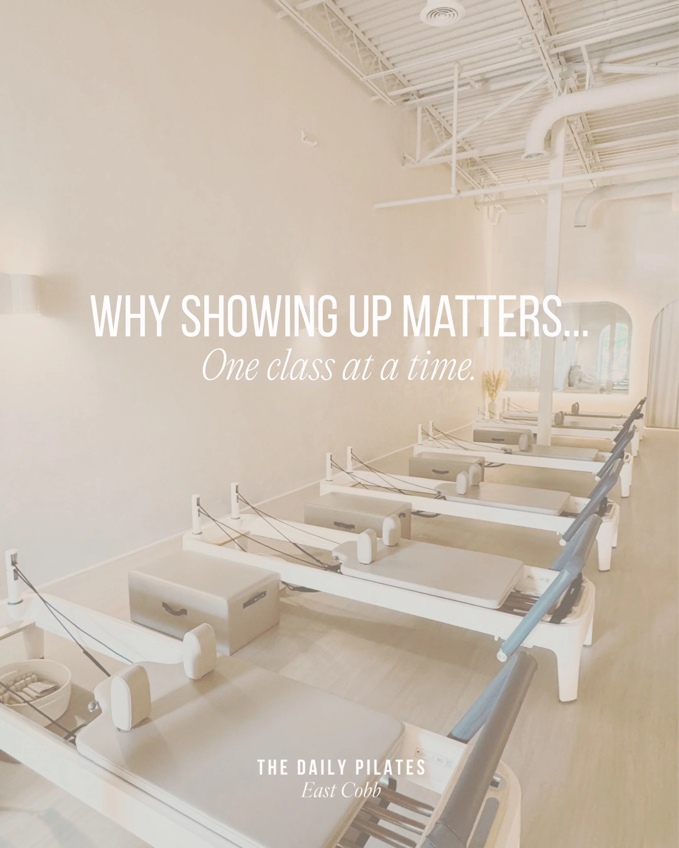 Pilates can do more than you may realize ✨

The benefits don&rsquo;t come from doing Pilates perfectly​ &mdash;​ they come from showing up consistently. That&rsquo;s why every class at The Daily Pilates East Cobb is designed to feel approachable, sup